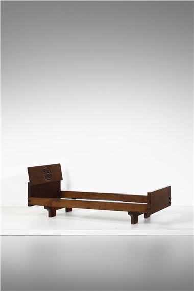 Single bed for Officina Rivadossi by Giuseppe Rivadossi, 1980s / 1990s