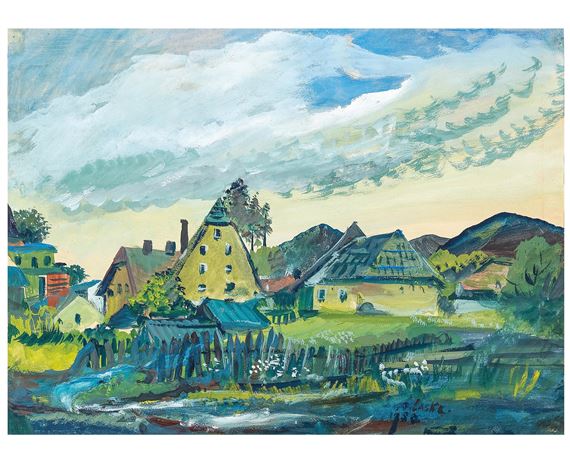 Große Wolke (Puchberg am Schneeberg) by Oskar Laske, 1950