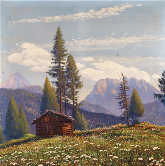 Frühling in Tirol by Anton Filkuka