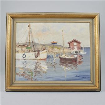 A Nilsson, fiskeläge - A. Nilsson