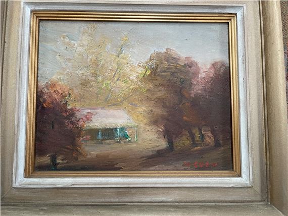 Rural homestead by Margaret Coen