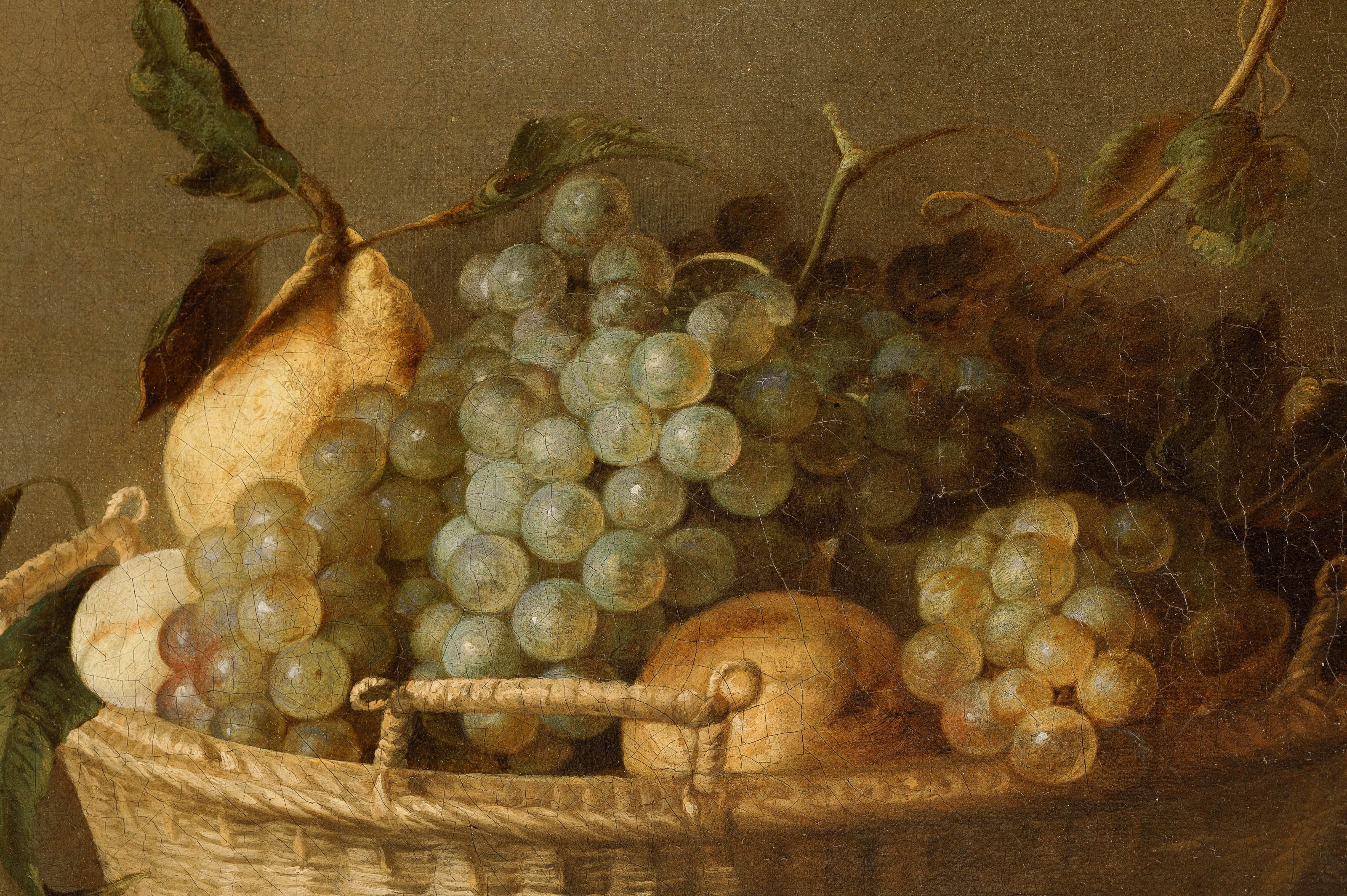 Artwork by Pieter van Overschee, Still life with a lobster, fruit and glasses, 1644, Made of Oil on canvas