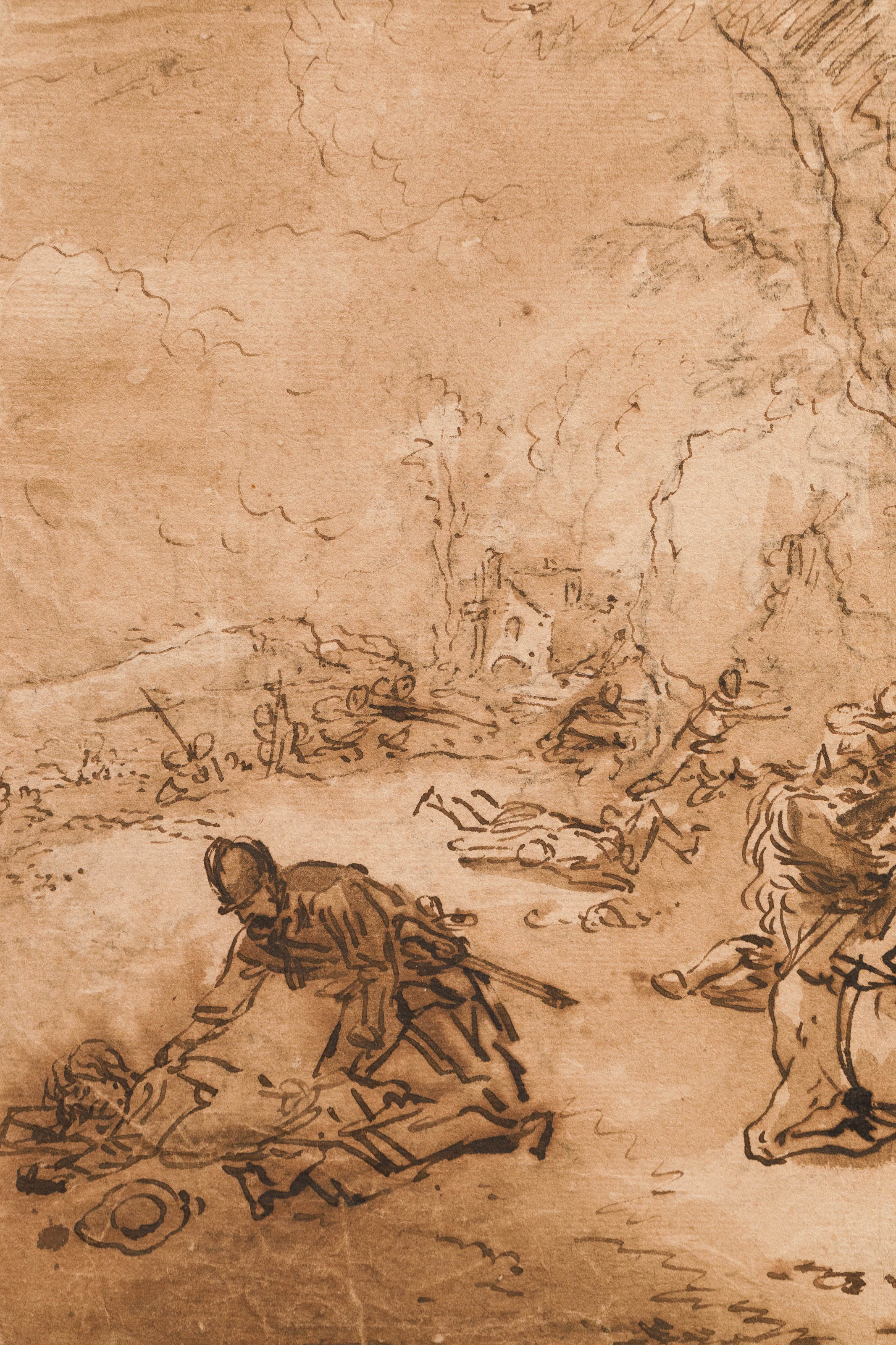 Italian School | Cavalry battle (1983) | MutualArt