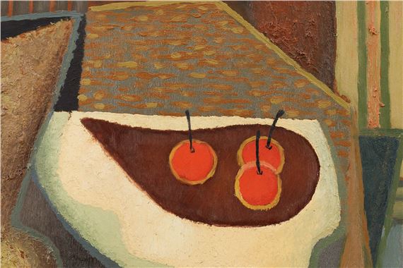 Jean Rets | Nature morte aux cerises | MutualArt