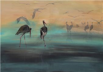 "Black Storks" - Marta Szarek-Michalak