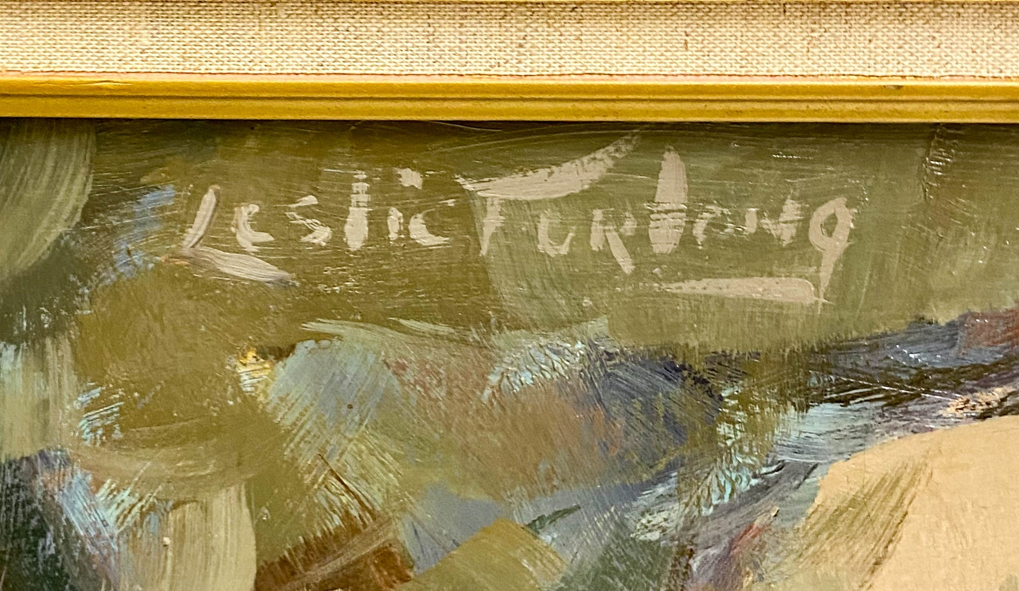 Artwork by Leslie Furlong, Untitled, Made of oil painting on canvas