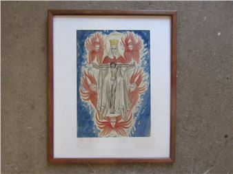 The ascension of Christ - Constance Mary Rowe