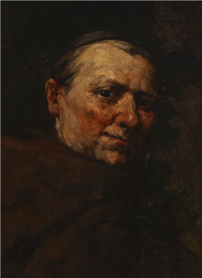 Portrait of a monk