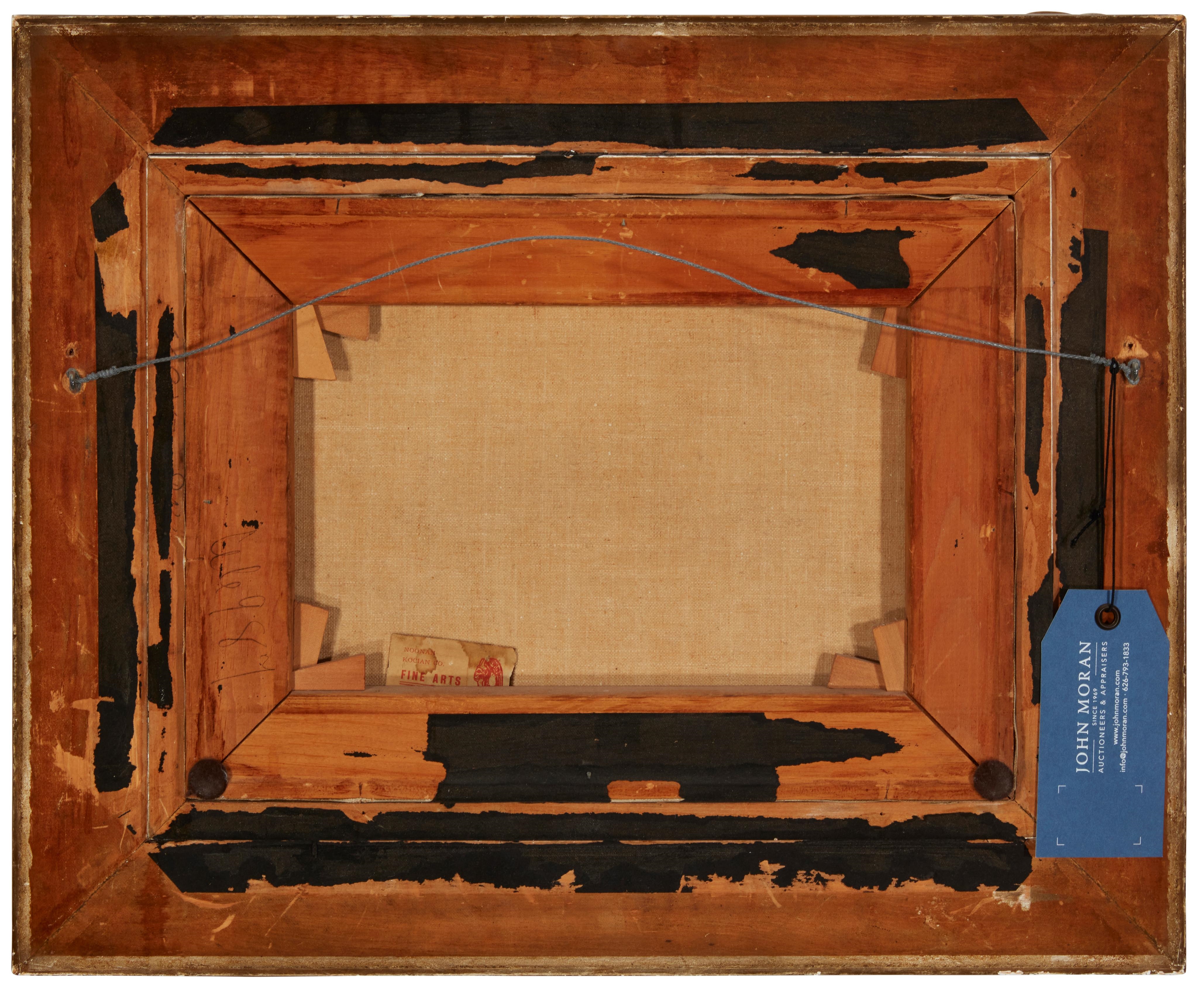 Artwork by Paul Harney, Chickens in a coop, Made of Oil on canvas