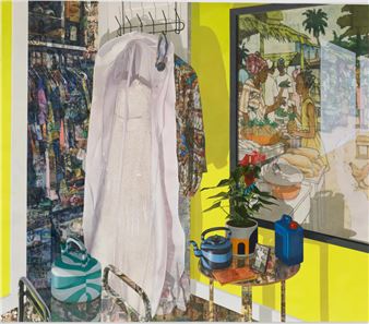 Njideka Akunyili Crosby: Coming Back to See Through, Again - David Zwirner, New York (519 W 19th Street)