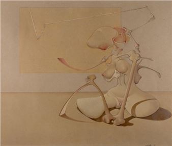 Surrealist Female Nude - Cuadardo