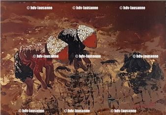 Le repiquage du riz - Nguyen Van Ro