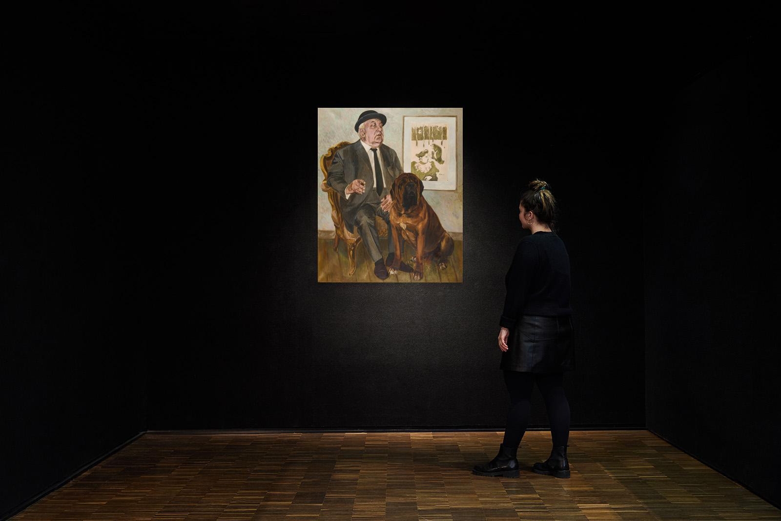 Artwork by Babs Englaender, Die Freunde., Made of Oil on canvas