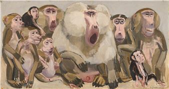 Mantelpaviane. - Babs Englaender