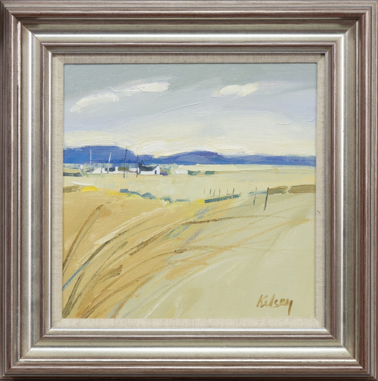 Artwork by Robert Kelsey, BEACH SANDS, Made of oil on canvas