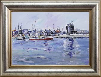 LEAVING ABERDEEN HARBOUR - Kathleen Bremner