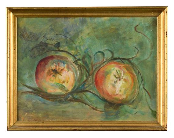 Still life of pomegranate by Rhoda Birley