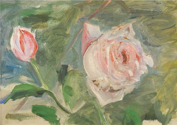 Still life of roses by Rhoda Birley