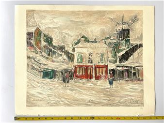 Winter in Montmarte - Marc Kniebihler