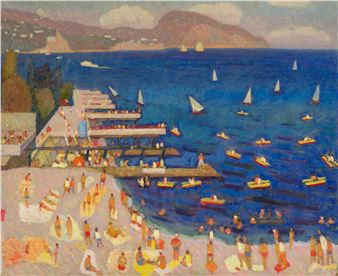 By the sea - Dmitriy Innokentyevich Berezovskiy