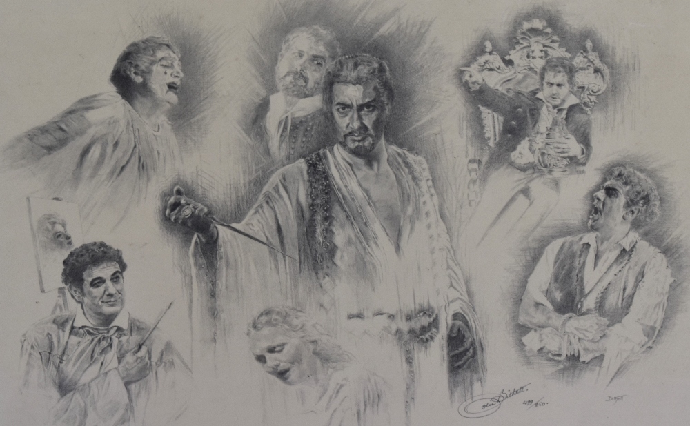 COLIN BITHELL | A montage of Hispanic performers and artists | MutualArt