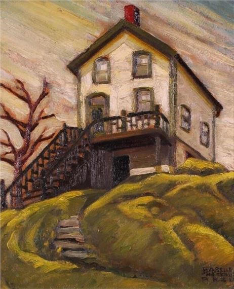 HOUSE, YORK MILLS by Isobelle Chestnut Reid, circa 1940