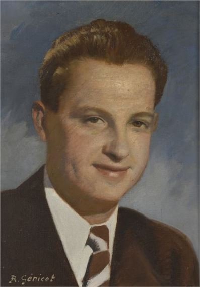 Portrait of a man by Robert Génicot