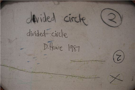 David Howe | Divided Circle, abstract (20th Century) | MutualArt