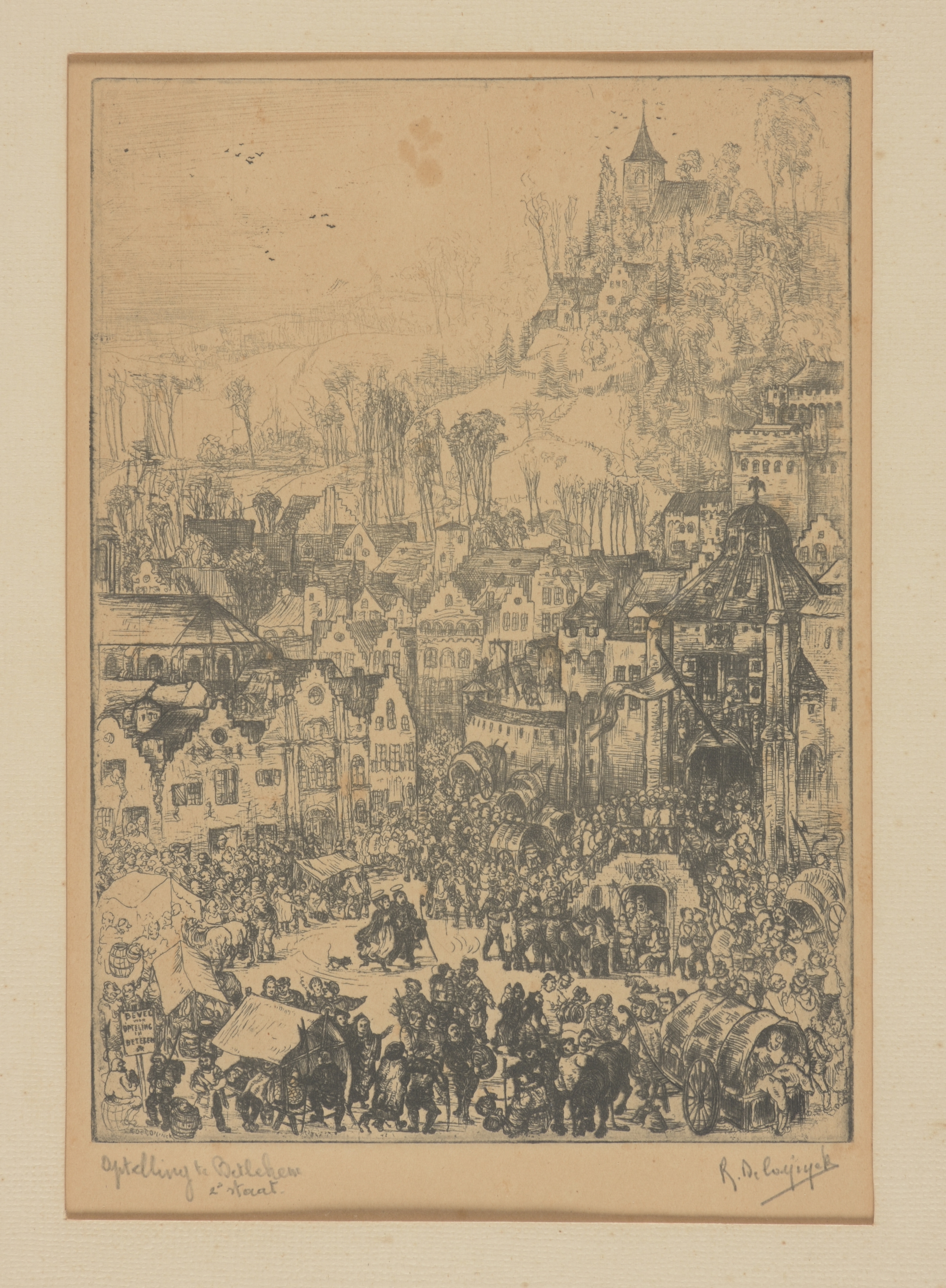 René de Coninck | Optelling te Betlehem | MutualArt