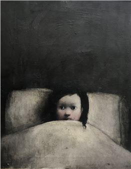 Child in bed - Lewin Bassingthwaighte