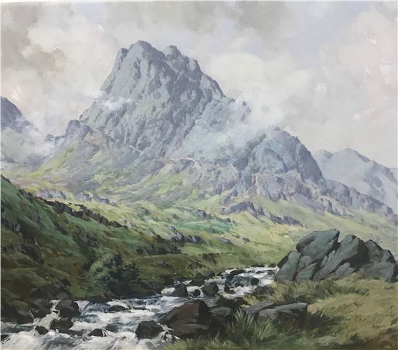 Maurice Kent | Welsh river landscape | MutualArt
