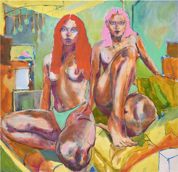 Ego, Heart by Caroline Absher, Painted in 2020