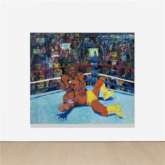 Wrestlemania by Todd Bienvenu, Painted in 2015