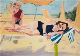 Chantal Joffe’s New Paintings Capture a Long Hot Summer Spent in Venice