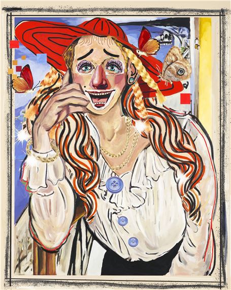 Lady in Waiting by Allison Zuckerman, Painted in 2021