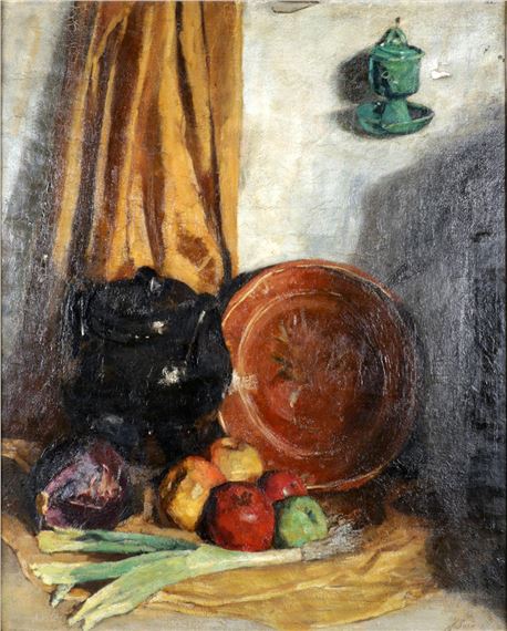 Stilleven met fruit by Jacoba Surie