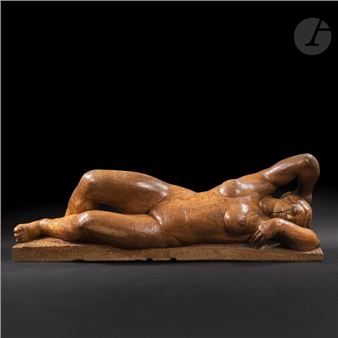 Nu couché - Eugène-Henri Duler