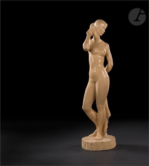 La Sortie du bain by Eugène-Henri Duler, 1949