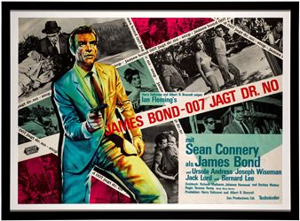 Dr. No / James Bond 007 Jagt Dr. No (1962) Poster, German - Atelier Degen