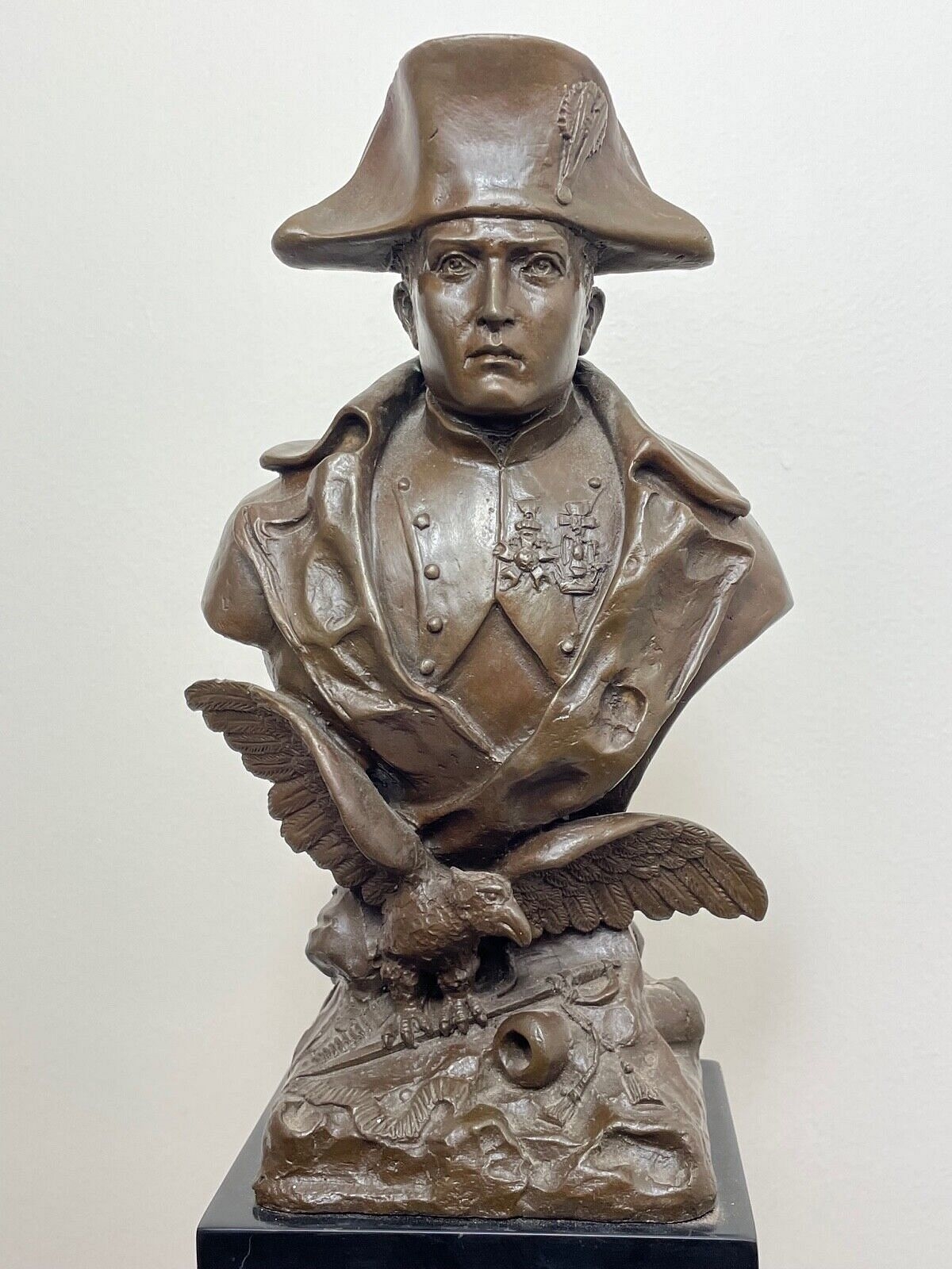 impexit Reproduction Buste de Napoleon par Ruffony Coloris Bronze (24 cm