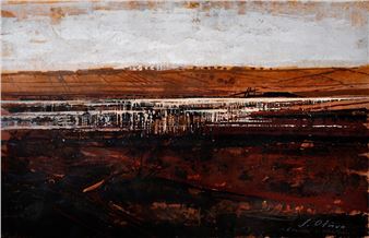 Landscape with a pond - Jan Otava