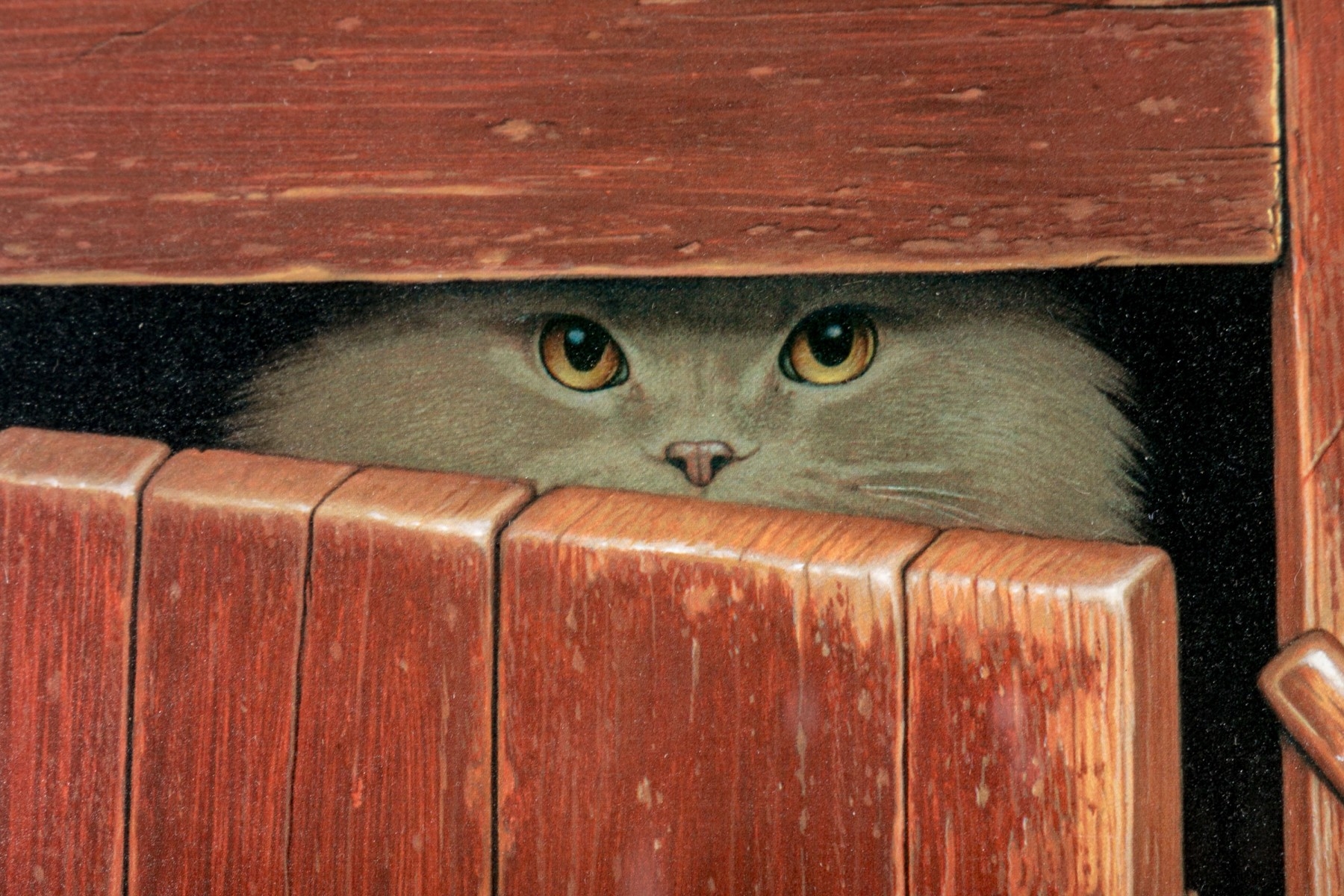 Braldt Bralds | Cabinet Meeting With Cats (1996) | MutualArt