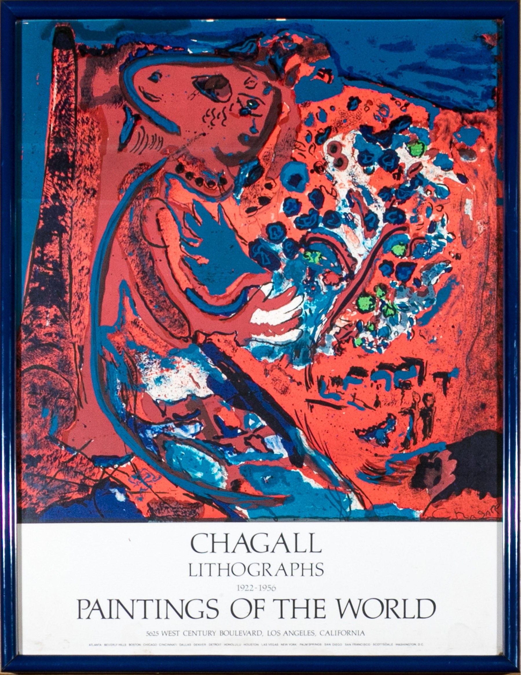 Marc Chagall | CHAGALL LITHOGRAPHS 1922-1956 PAINTINGS OF THE WORLD ...