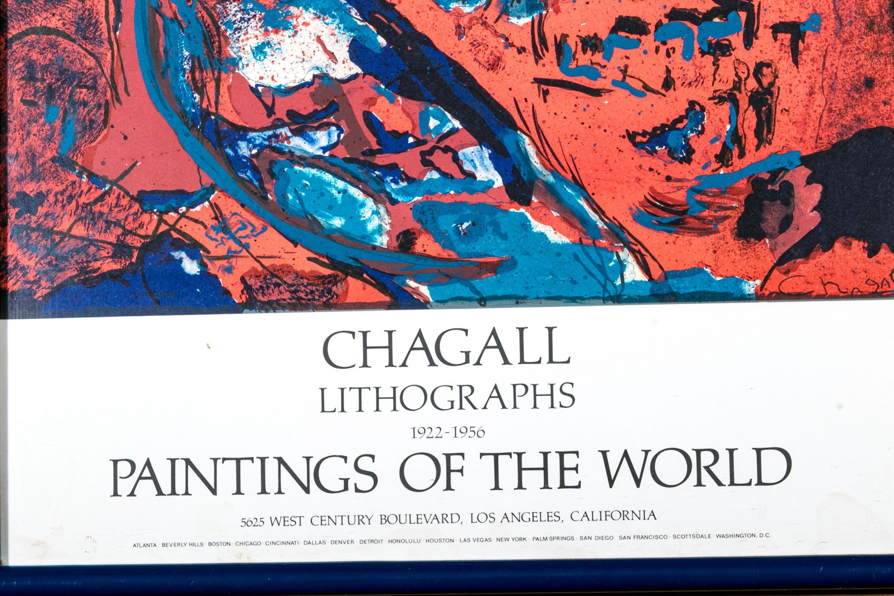 Marc Chagall | CHAGALL LITHOGRAPHS 1922-1956 PAINTINGS OF THE WORLD ...