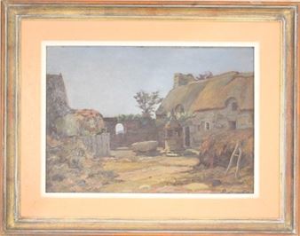Cour de Ferme, 1898 - François-max Bugnicourt