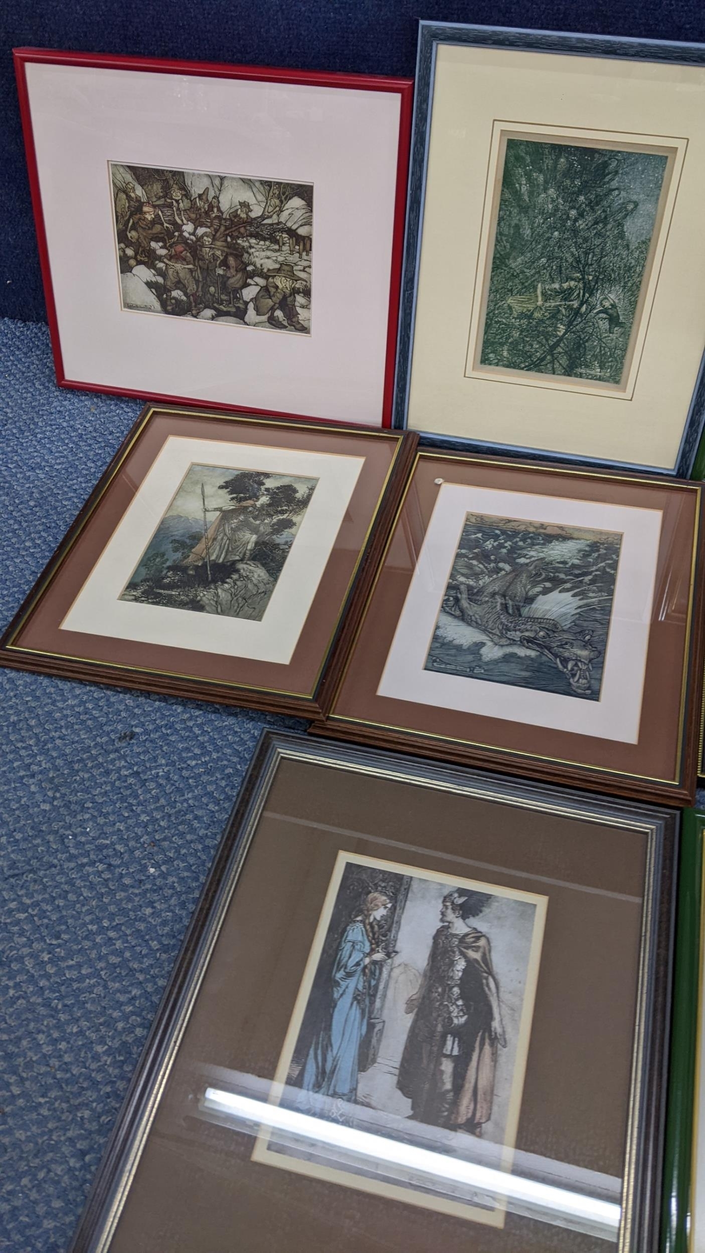 Arthur Rackham | A selection of twelve Arthur Rackham coloured prints ...
