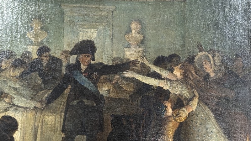 French School, 19th Century | La Mort du Duc de Berry avec Louis XVIII