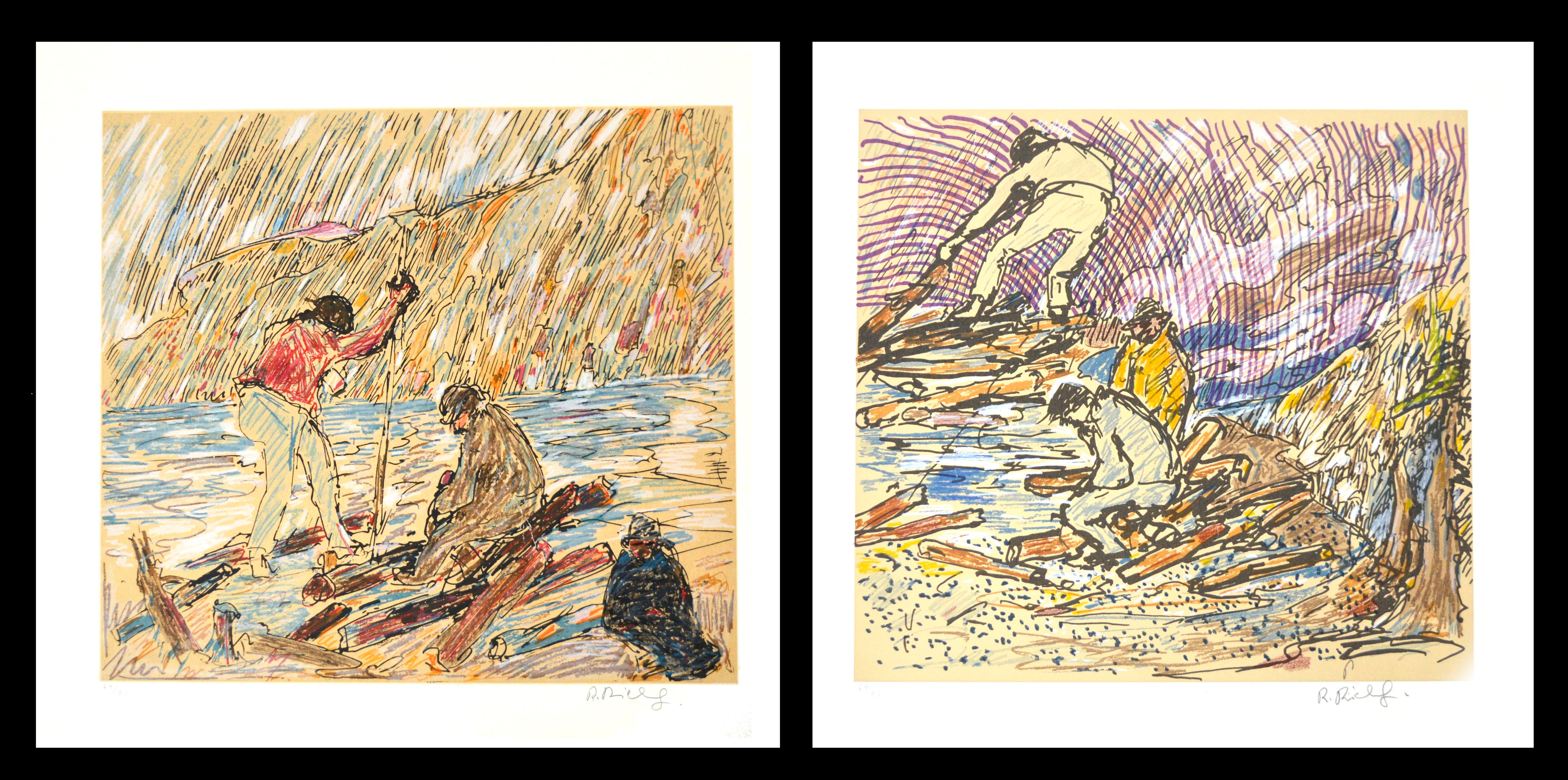 René Richard | Bûcherons | MutualArt