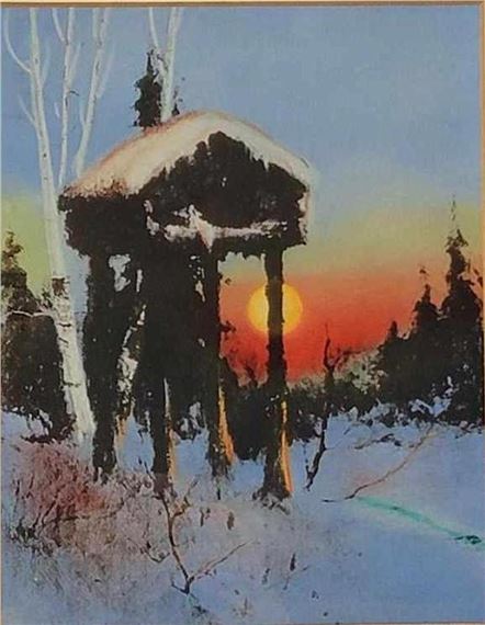 Sydney Laurence | Alaska Cache | MutualArt