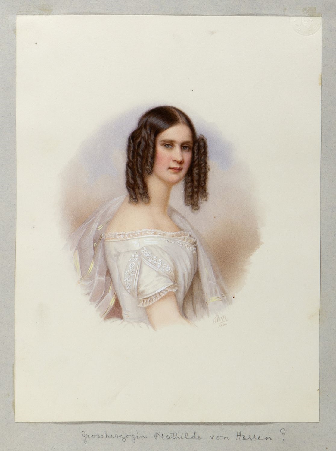 Eduard de Ron | Prinzessin Mathilde Karoline von Bayern, spätere ...